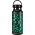 Black & Green Hydro Flask 32oz Wide Mouth Skin